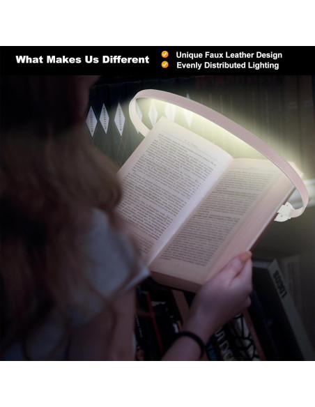 Luz de libro recargable Dongguan Kuke BLA20R 12 LED 4 colores Luz de libro recargable Dongguan Kuke BLA20R 12 LED 4 colores