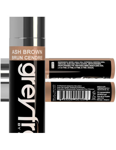 Corrector Temporal de Canas Greyfree Marrón Ash 9g