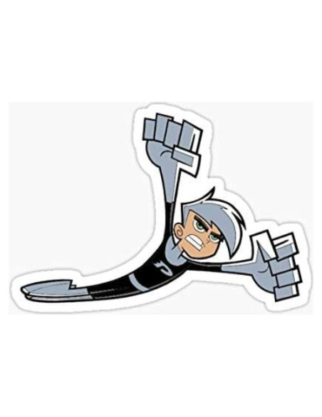 Pegatina Danny Phantom Azul - Calcomanía para Auto y Laptop Pegatina Danny Phantom Azul - Calcomanía para Auto y Laptop