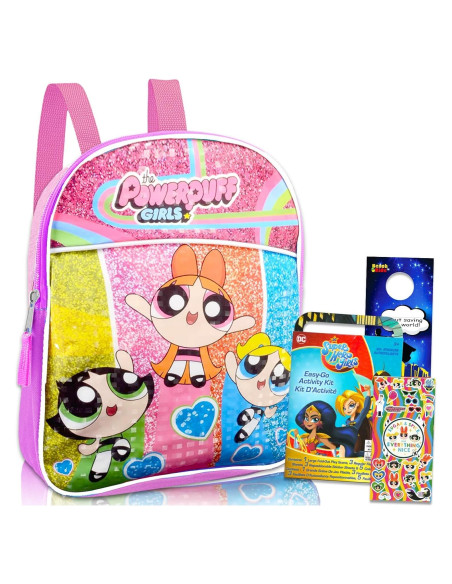 Mochila Escolar Mini Chicas Superpoderosas 27.94 cm - 3 Piezas Mochila Escolar Mini Chicas Superpoderosas 27.94 cm - 3 Piezas
