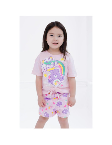Conjunto Care Bears para Niñas - Camiseta y Pantalones Cortos 2T