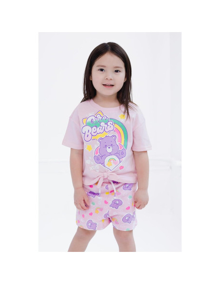 Conjunto Care Bears para Niñas - Camiseta y Pantalones Cortos 2T Conjunto Care Bears para Niñas - Camiseta y Pantalones Cortos 2T