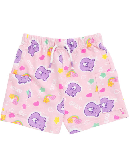 Conjunto Care Bears para Niñas - Camiseta y Pantalones Cortos 2T Conjunto Care Bears para Niñas - Camiseta y Pantalones Cortos 2T