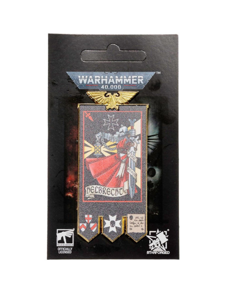 Imán de Nevera Starforged Templarios Negros 80mm Metal Imán de Nevera Starforged Templarios Negros 80mm Metal