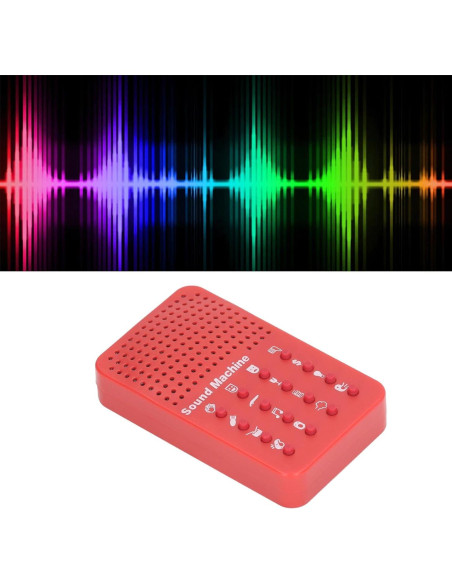 Máquina de Sonido Divertido POCREATION 16 Efectos Portátil Máquina de Sonido Divertido POCREATION 16 Efectos Portátil