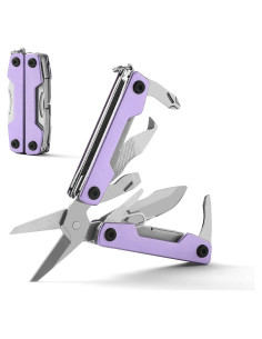Multiherramienta 11-en-1 COOL PARD EDC Púrpura Compacta