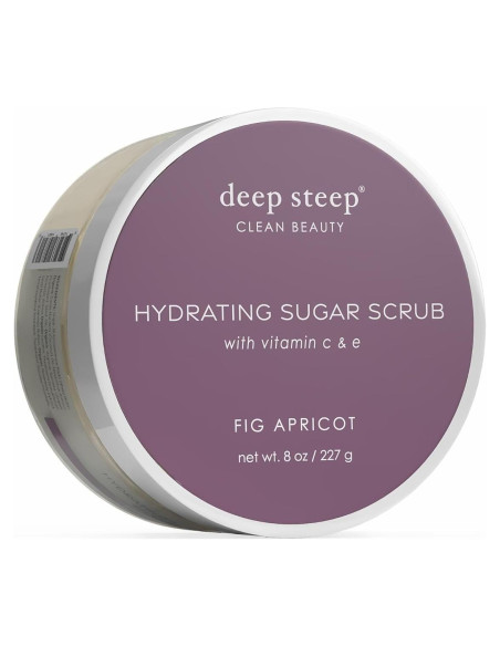 Exfoliante de Azúcar Deep Steep 226g Higo Albaricoque Hidratante Exfoliante de Azúcar Deep Steep 226g Higo Albaricoque Hidratante