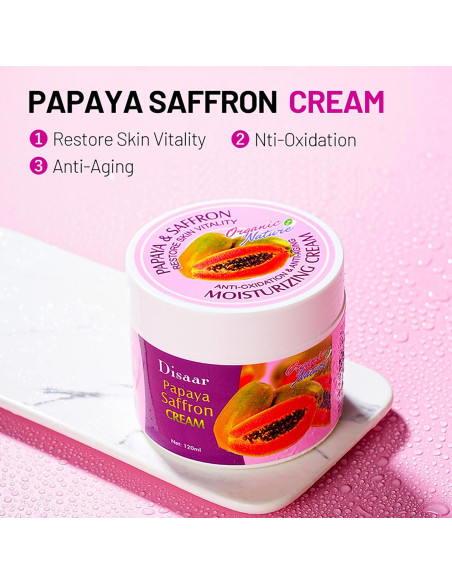Crema Hidratante Anti-Envejecimiento DisaAR 120ml Papaya Crema Hidratante Anti-Envejecimiento DisaAR 120ml Papaya