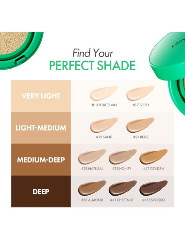 Easydew Mela B Toning Ampoule Cushion 12.7g - Maquillaje Antienvejecimiento
