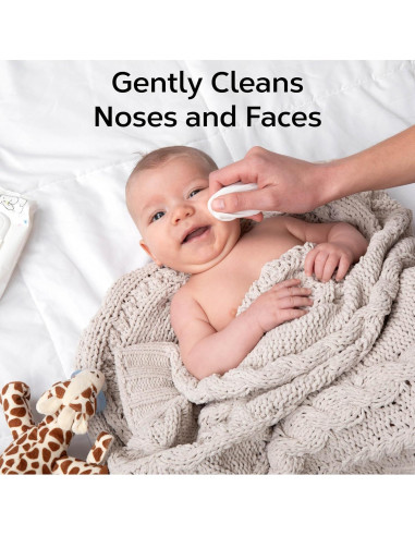Toallitas Nasales y Faciales Nolla para Bebés - 90 Unidades