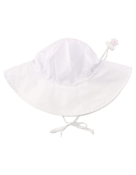 Sombrero de sol RuffleButts para bebés 0-6 meses UPF 50+ Sombrero de sol RuffleButts para bebés 0-6 meses UPF 50+