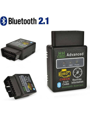 Escáner OBD2 Bluetooth ELM 327 Eztronics - Diagnóstico Automotriz