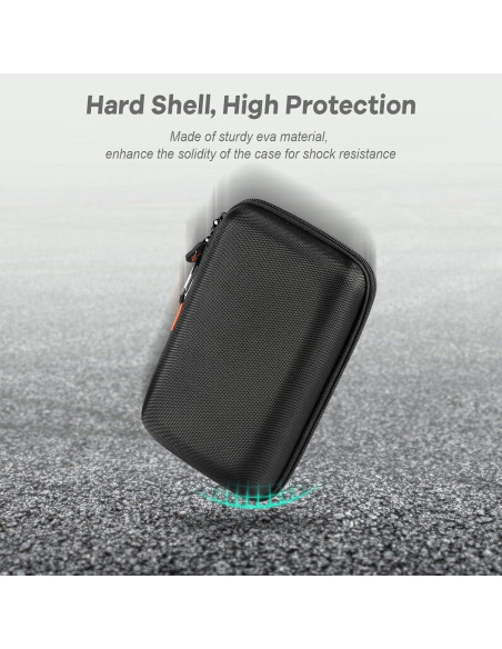 Funda Dura GLCON para GPS y Accesorios Electrónicos Negra Funda Dura GLCON para GPS y Accesorios Electrónicos Negra