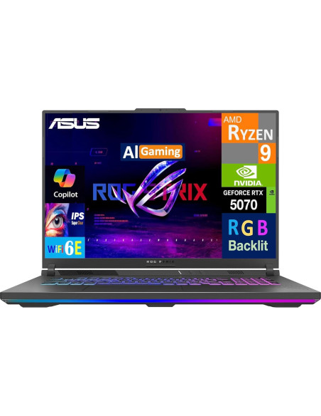 Laptop ASUS ROG Strix G18 18" Ryzen 9 8940HX 16GB 1TB RTX 5070 Laptop ASUS ROG Strix G18 18" Ryzen 9 8940HX 16GB 1TB RTX 5070