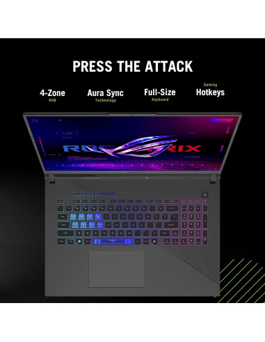 Laptop ASUS ROG Strix G18 18" Ryzen 9 8940HX 16GB 1TB RTX 5070
