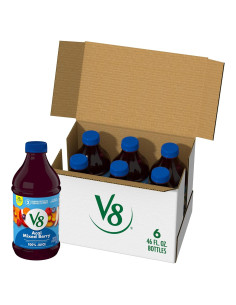 Jugo de Frutas y Verduras 100% V8 Acai Mezcla de Bayas 276 oz