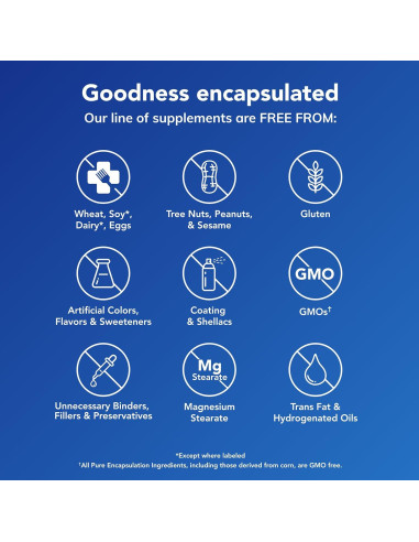 Suplemento Óseo Pure Encapsulations Sinergia K - 60 Cápsulas