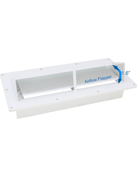 Cubierta de Ventilación de Escape X-Haibei BT0005-B Blanca Cubierta de Ventilación de Escape X-Haibei BT0005-B Blanca