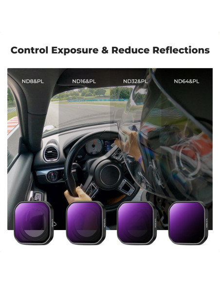 Juego de Filtros ND/PL K&F Concept para Insta360 Ace Pro 2 Juego de Filtros ND/PL K&F Concept para Insta360 Ace Pro 2
