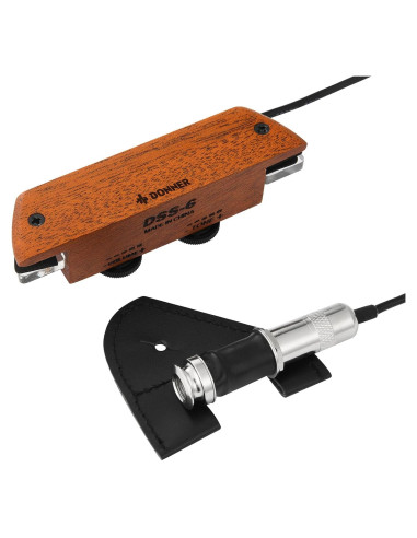 Pickup de guitarra acústica Donner DSS-6, pasivo humbucker