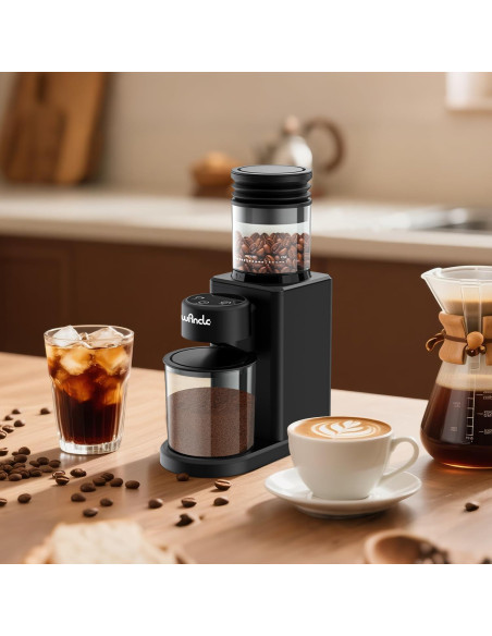 Molinillo de Café Wancle Cónico 200W 25 Configuraciones Molinillo de Café Wancle Cónico 200W 25 Configuraciones