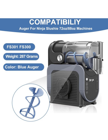 Tornillo de Reemplazo Ninja Slushie FS301 FS300 Azul