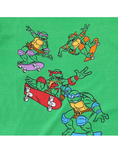 Conjunto camiseta y pantalones cortos Nickelodeon Tortugas Ninja