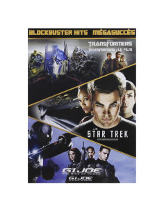 Película DVD Transformers / Star Trek / G.I. Joe - 3 Discos