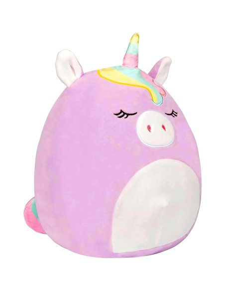 Squishmallows 41 cm Sylvia Unicornio Morado - Peluche Suave Squishmallows 41 cm Sylvia Unicornio Morado - Peluche Suave