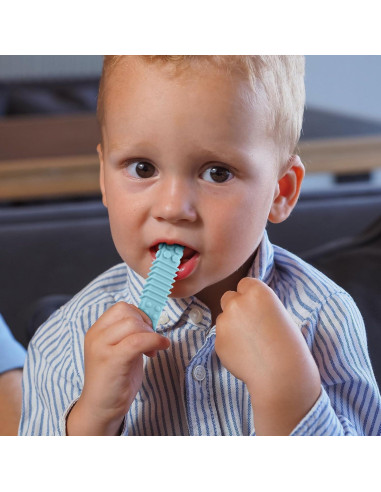 Juguetes Masticables Sensoriales ERKOON 5 Piezas Silicona Grado Alimenticio