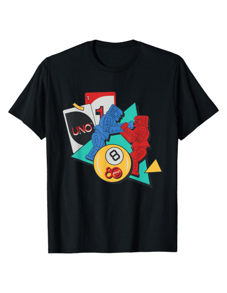 Camiseta Mattel 80 Aniversario para Hombre - Licencia Oficial Camiseta Mattel 80 Aniversario para Hombre - Licencia Oficial