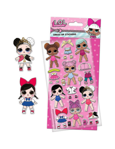 Stickers de Vestir L.O.L. Sorpresa Paper Projects 24.5x11cm