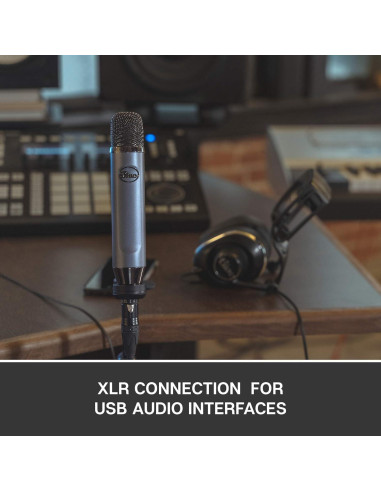 Micrófono de condensador XLR Blue Ember para grabación y transmisión