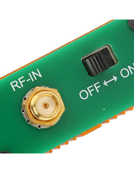 Amplificador de Bajo Ruido Pomya 20dB 0.1MHz a 6GHz con Batería Amplificador de Bajo Ruido Pomya 20dB 0.1MHz a 6GHz con Batería