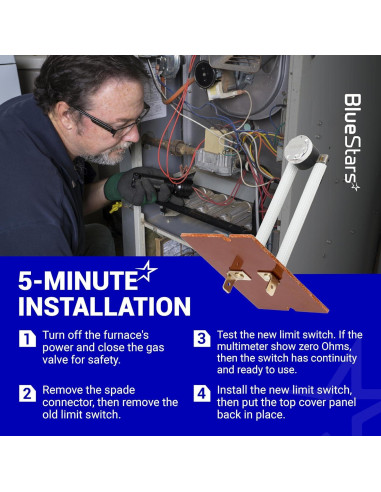 Interruptor de Límite 87F16 BlueStars para Hornos Lennox