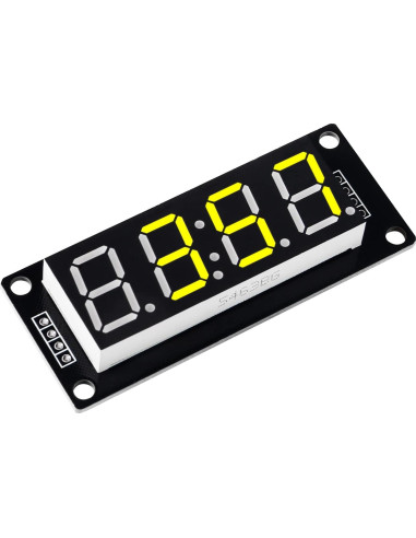 5 Módulos Pantalla LED TM1637 4 Dígitos 7 Segmentos Diitao