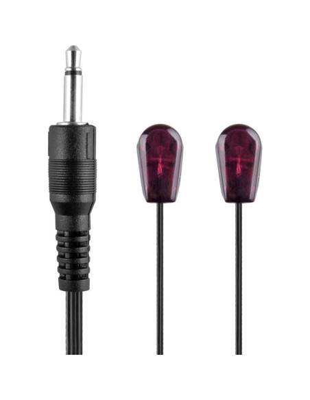 Emisor IR TNP Doble Cabeza 3.5mm 3 Metros para Xbox Emisor IR TNP Doble Cabeza 3.5mm 3 Metros para Xbox