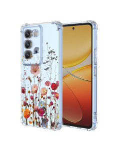 Funda Floral Vivo Y200E 5G/Vivo Y100 5G/Vivo V30 Lite