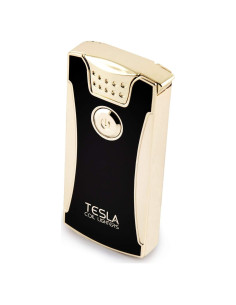 Encendedor Eléctrico Recargable Tesla Coil Lighters Oro