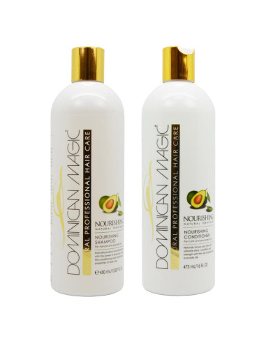 Duo Champú y Acondicionador Nutritivo Dominican Magic 473ml