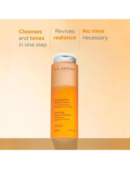 Limpiador Facial 2 en 1 Clarins 200 ml - Exfoliante y Desmaquillante Limpiador Facial 2 en 1 Clarins 200 ml - Exfoliante y Desmaquillante
