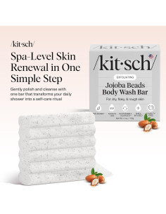 Jabón Exfoliante Kitsch con Perlas de Jojoba 113 g 2