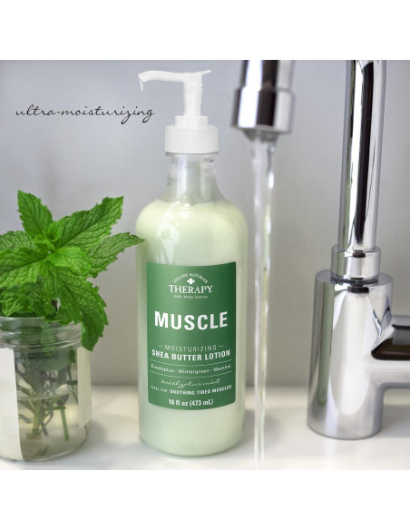 Loción de Manteca de Karité Village Naturals 473 ml - Eucalipto y Menta Loción de Manteca de Karité Village Naturals 473 ml - Eucalipto y Menta