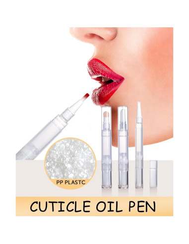 Bolígrafo de Aceite para Cutículas Uadbau 3ml - Pack de 6