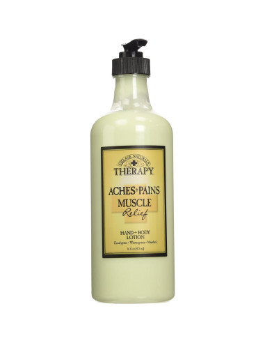 Loción de Manteca de Karité Village Naturals 473 ml - Eucalipto y Menta