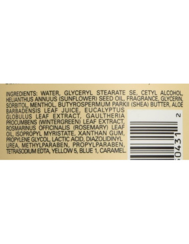 Loción de Manteca de Karité Village Naturals 473 ml - Eucalipto y Menta