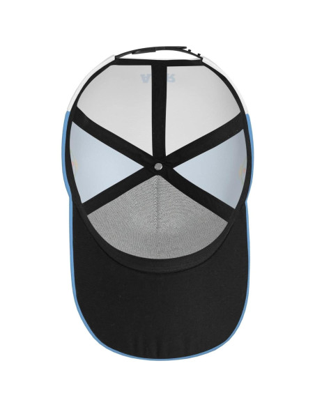 Gorra de béisbol DABOYOZHZH con bandera Argentina ajustable Gorra de béisbol DABOYOZHZH con bandera Argentina ajustable