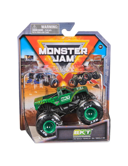 Camión Monstruo Diecast Monster Jam 2025 Escala 1:64 BKT Camión Monstruo Diecast Monster Jam 2025 Escala 1:64 BKT