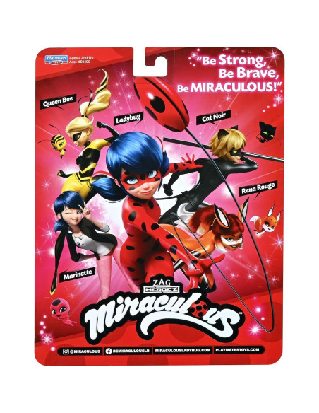 Muñeca Rena Rouge Miraculous Ladybug 12.7 cm con accesorios Muñeca Rena Rouge Miraculous Ladybug 12.7 cm con accesorios