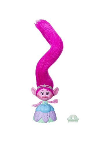 Muñeca Poppy Trolls en el Aire Hasbro C1305 con Peine